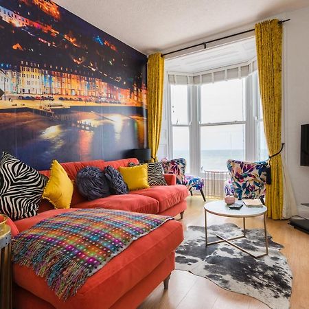 Sea View Ar Lan Y Mor Luxury Apartment Aberystwyth Eksteriør bilde