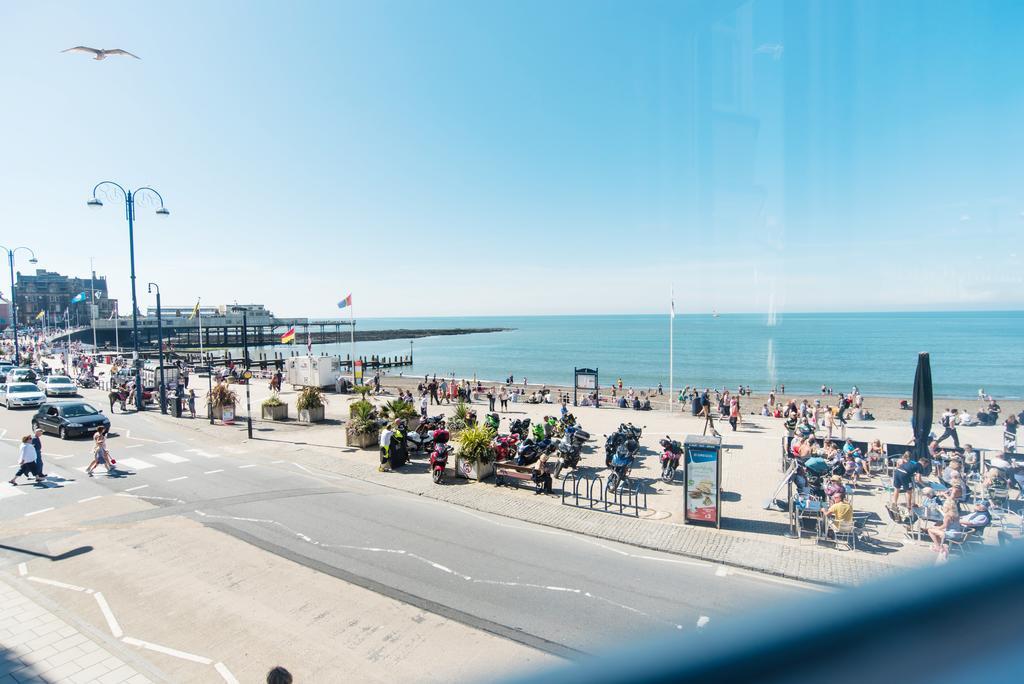 Sea View Ar Lan Y Mor Luxury Apartment Aberystwyth Eksteriør bilde