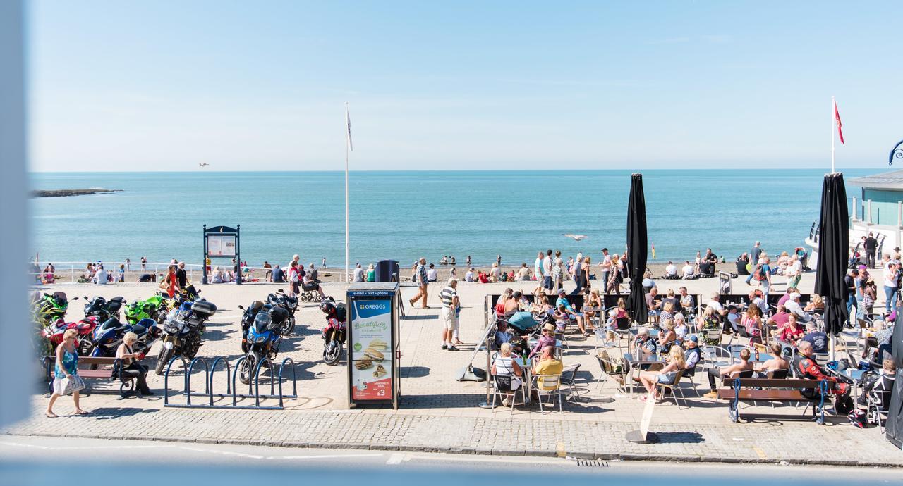 Sea View Ar Lan Y Mor Luxury Apartment Aberystwyth Eksteriør bilde